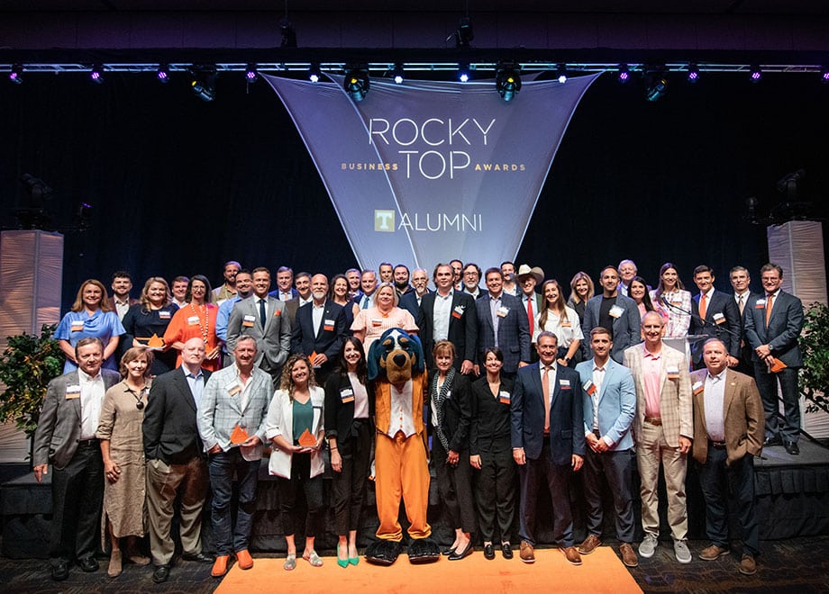 Winners of the Rocky Top Business Awards