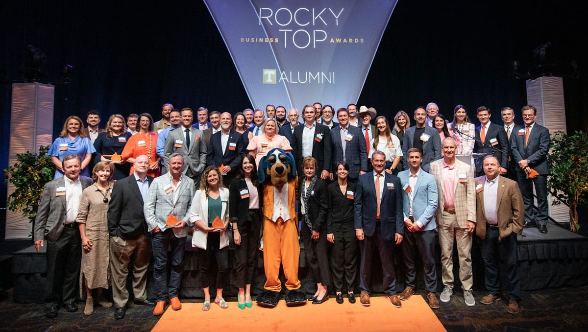 Previous winners of the Rocky Top Business Awards