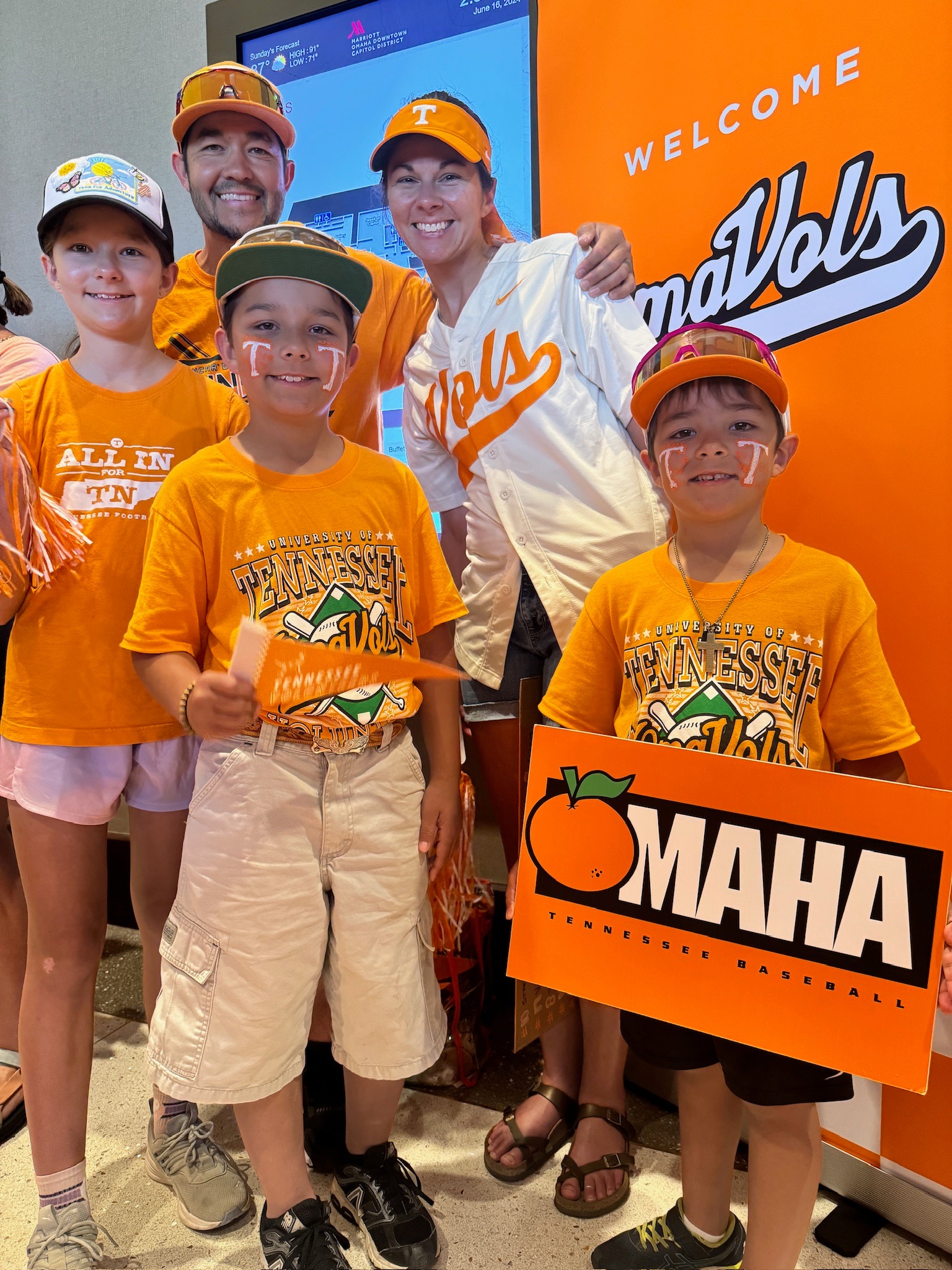 Vol fans at the College World Series