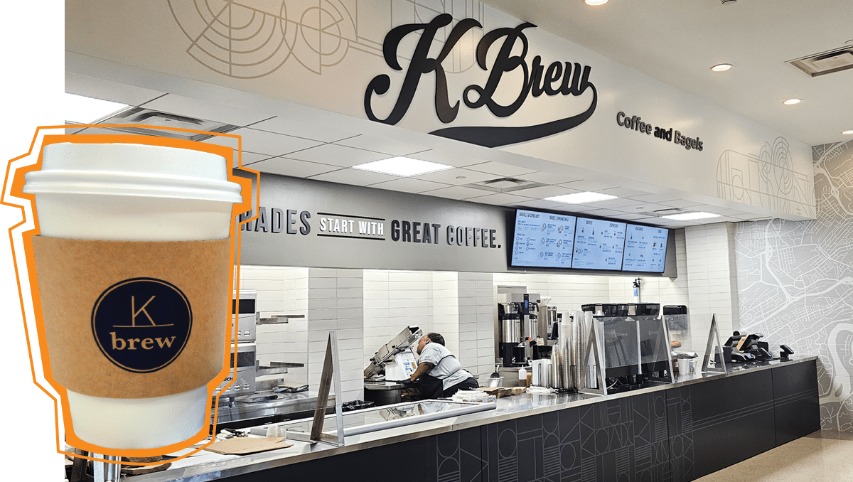 K Brew location on UT Knoxville campus