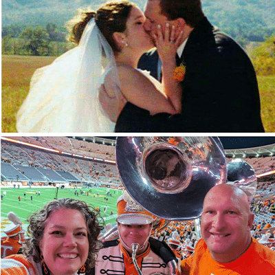 John and Cheri from Rocky Top Love Stories