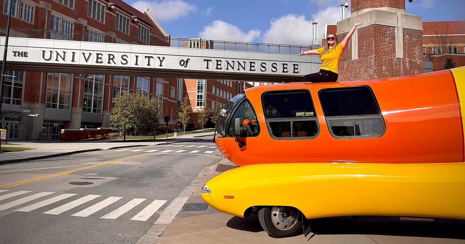The Vol Driving the Oscar Mayer Wienermobile | UT Knoxville Alumni