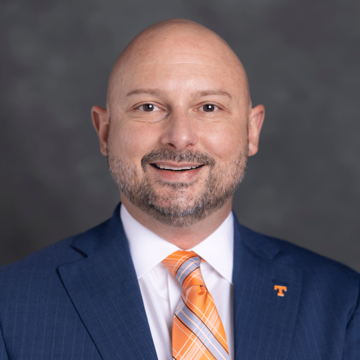 Headshot of Brian Broyles, Senior Vice Chancellor for Advancement taken on January 29, 2026.