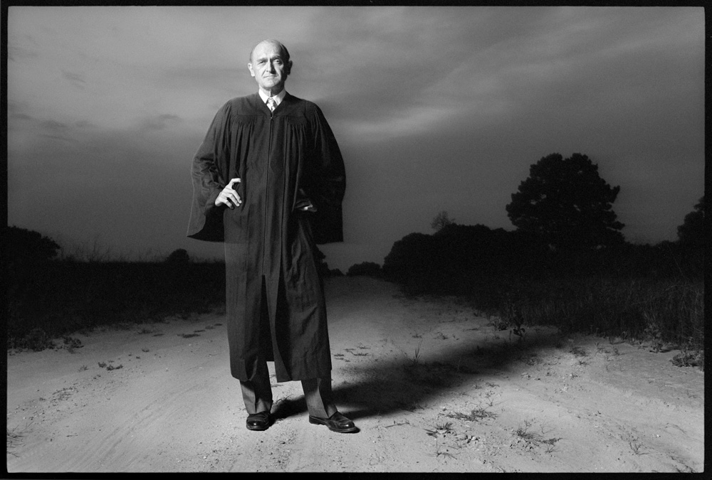 Portrait of Judge William Wayne Justice by Michael O'Brien